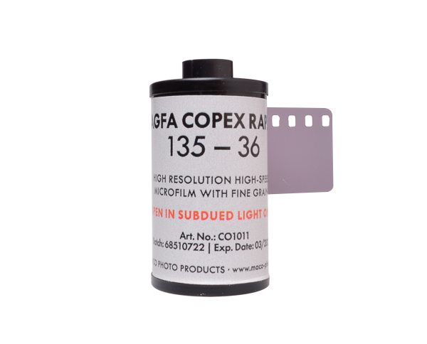 Agfa Copex Rapid 35mm 36 exposures