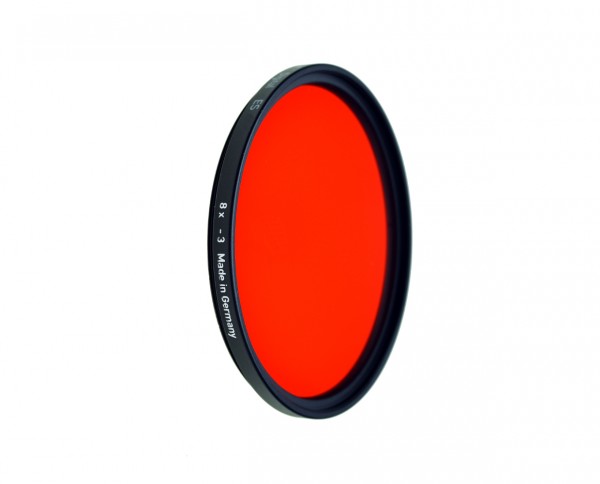 Heliopan SW-Filter rot-hell 25 Durchmesser: 43mm (ES43)