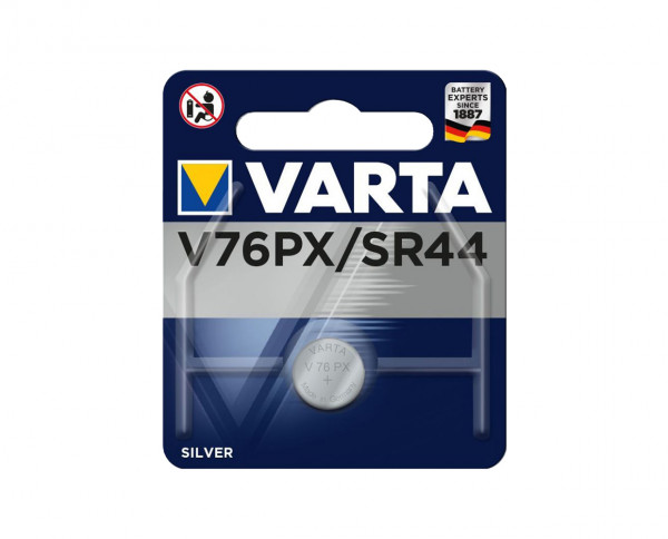 Varta Electronics V76PX Silver Oxide Button Cell 1.55V 145mAh