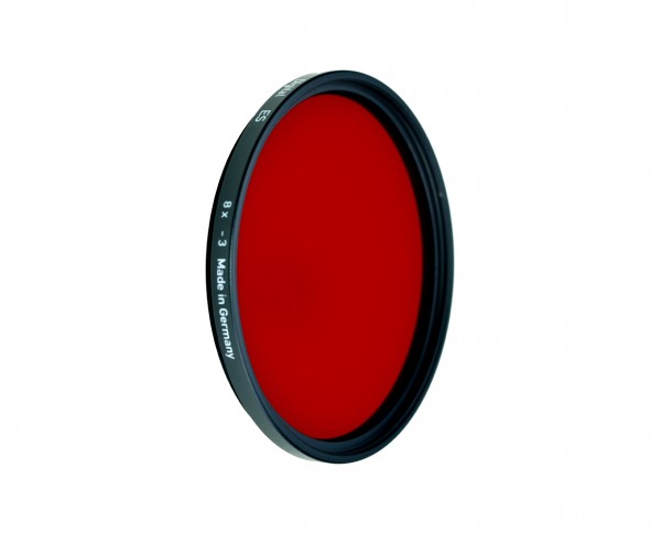 Heliopan black and white filter red 29 diameter: 49mm (ES49) SH-PMC