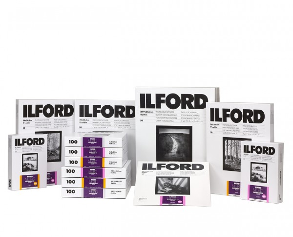 Ilford Multigrade RC De Luxe glänzend (1M) 27,9x35,6cm (11x14") 50 Blatt