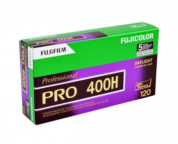 Fuji PRO 400 H Rollfilm 120 5er Pack