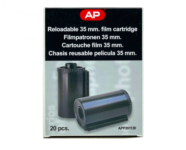 AP Plastic Film Cartridge 35mm | 20 pcs