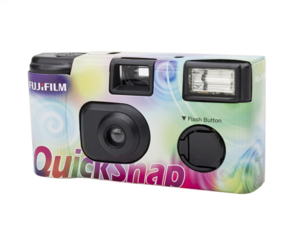 Fujicolor QuickSnap Einwegkamera ISO 400 27 Aufnahmen mit Blitz