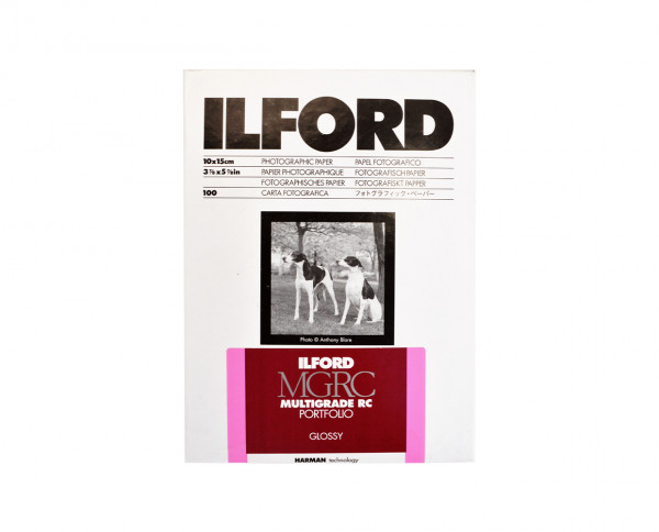 Ilford MG RC Portfolio glänzend 10x15cm (3,9x5,9") 100 Blatt