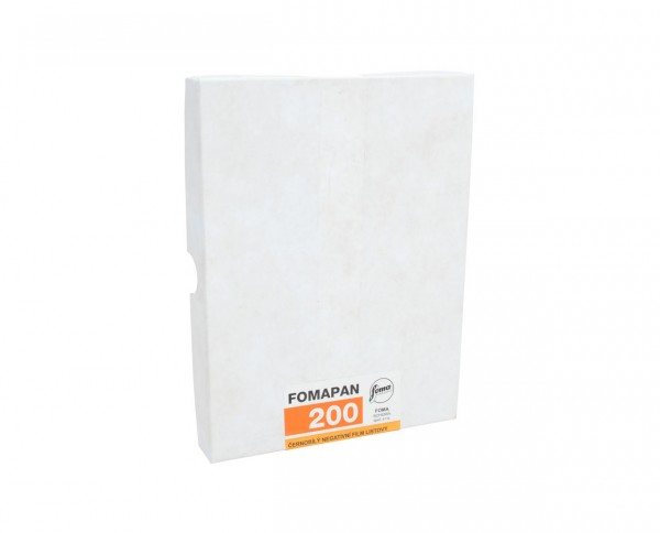 Fomapan 200 sheet film 5x7" (12.7x17.8cm) 50 sheets