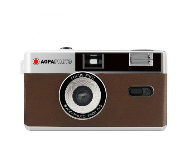 AgfaPhoto Reusable Photo Camera 35mm brown