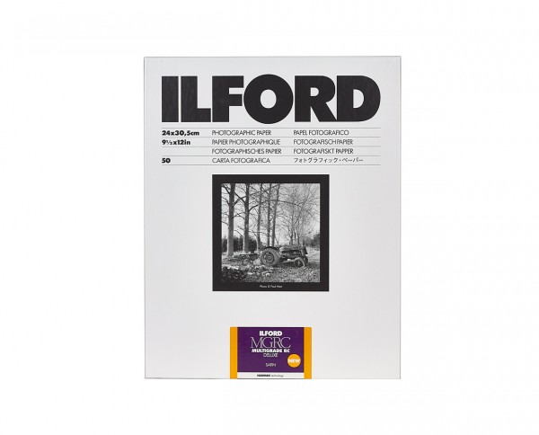 Ilford Multigrade RC De Luxe satin (25M) 9.5x12" (24x30.5cm) 50 sheets