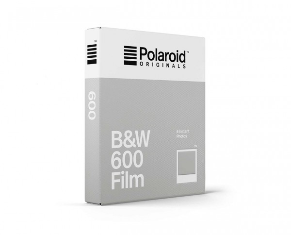 Polaroid B&W 600 Film | Schwarzweiß Sofortbildfilm mit 8 Aufnahmen