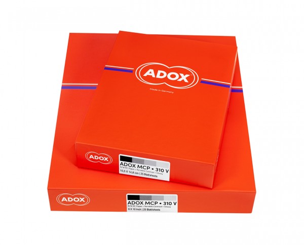 Adox MCP 310 RC glossy 9.5x12" (24x30.5cm) test pack 5 sheets