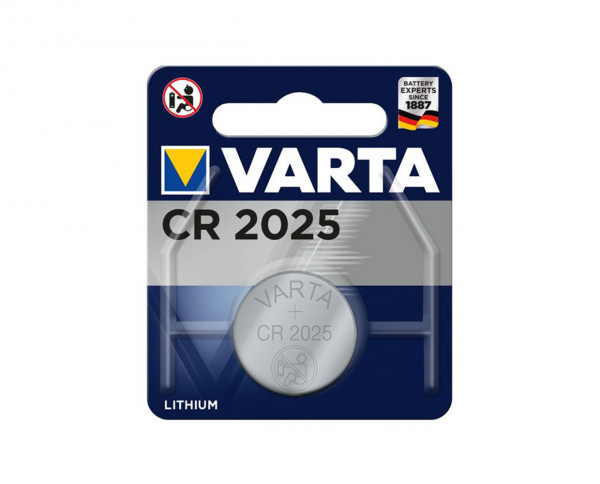 Varta CR2025 Lithium Knopfzelle 3V