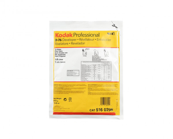 Kodak D-76 powder developer to make 3.8l