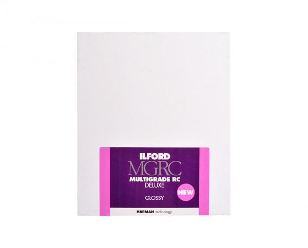 Ilford Multigrade RC De Luxe glossy (1M) 4x5" (10.2x12.7cm) 25 sheets