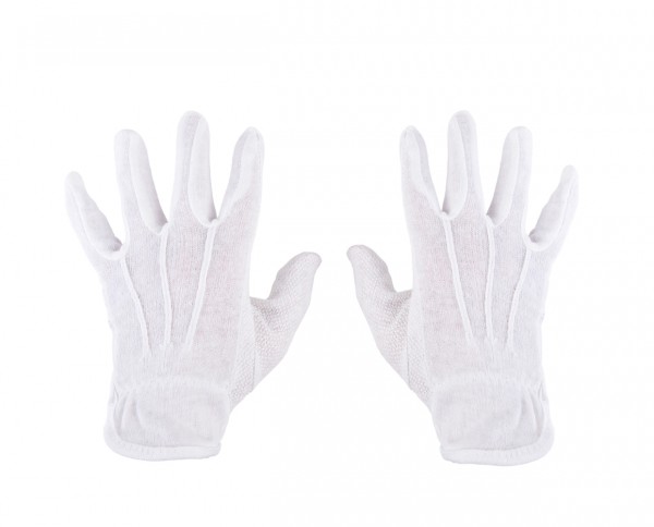 Cotton Gloves with Micro-PVC dots