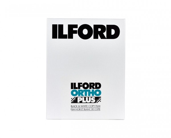 Ilford Ortho Plus sheet film 4x5" (10.2x12.7cm) 25 sheets