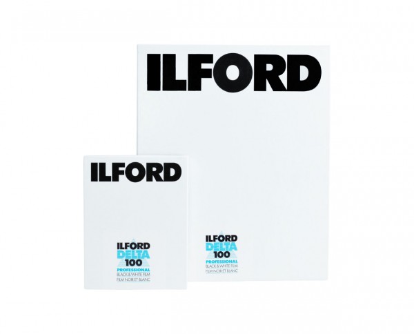 Ilford Delta 100 Planfilm 10,2x12,7cm (4x5") 100 Blatt