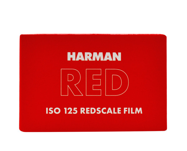 Harman RED 125 redscale Film 35mm 36 exposures