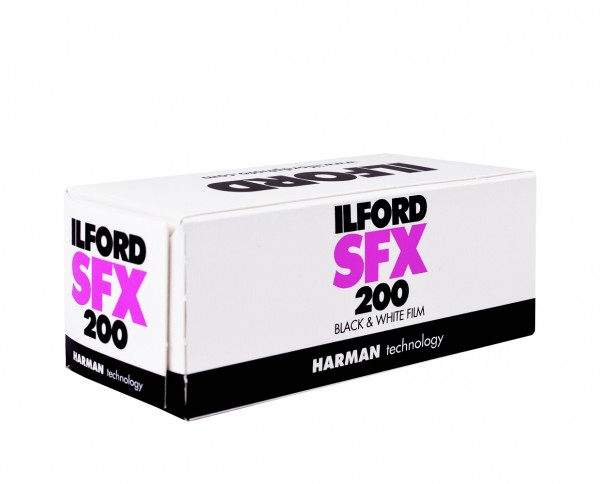 Ilford SFX 200 roll film 120