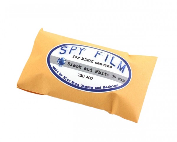 Minox 8x11mm Spy Film | 400 ISO b&w film (Delta 400) 36 exposures