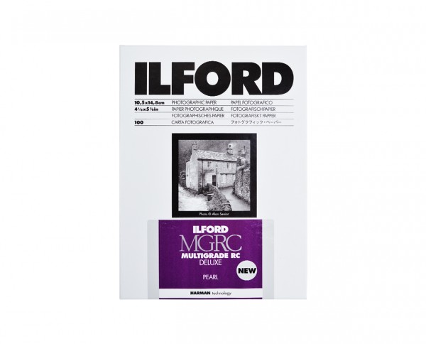 Ilford Multigrade RC De Luxe pearl (44M) 10,5x14,8cm (4,1x5,9") 100 Blatt