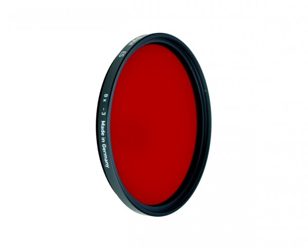 Heliopan black and white filter red 29 diameter: 77mm (ES77) SH-PMC