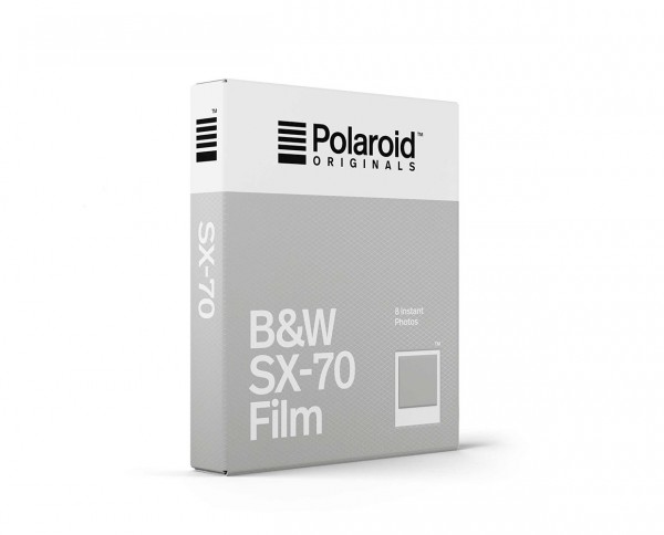 Polaroid B&W SX-70 Film | Sofortbildfilm mit 8 Aufnahmen