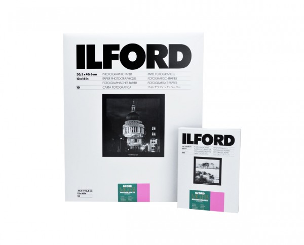 Ilford Multigrade FB Classic glänzend (1K) 24x30,5cm (9,5x12") 10 Blatt