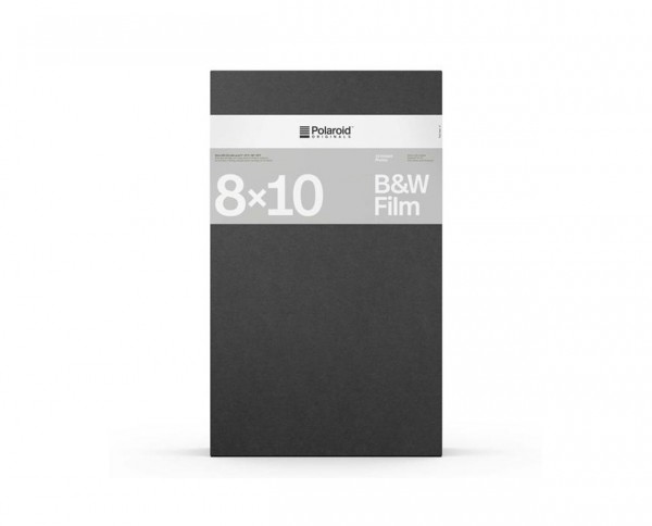 Polaroid B&W 8x10 Film | Large format instant film with 10 exposures