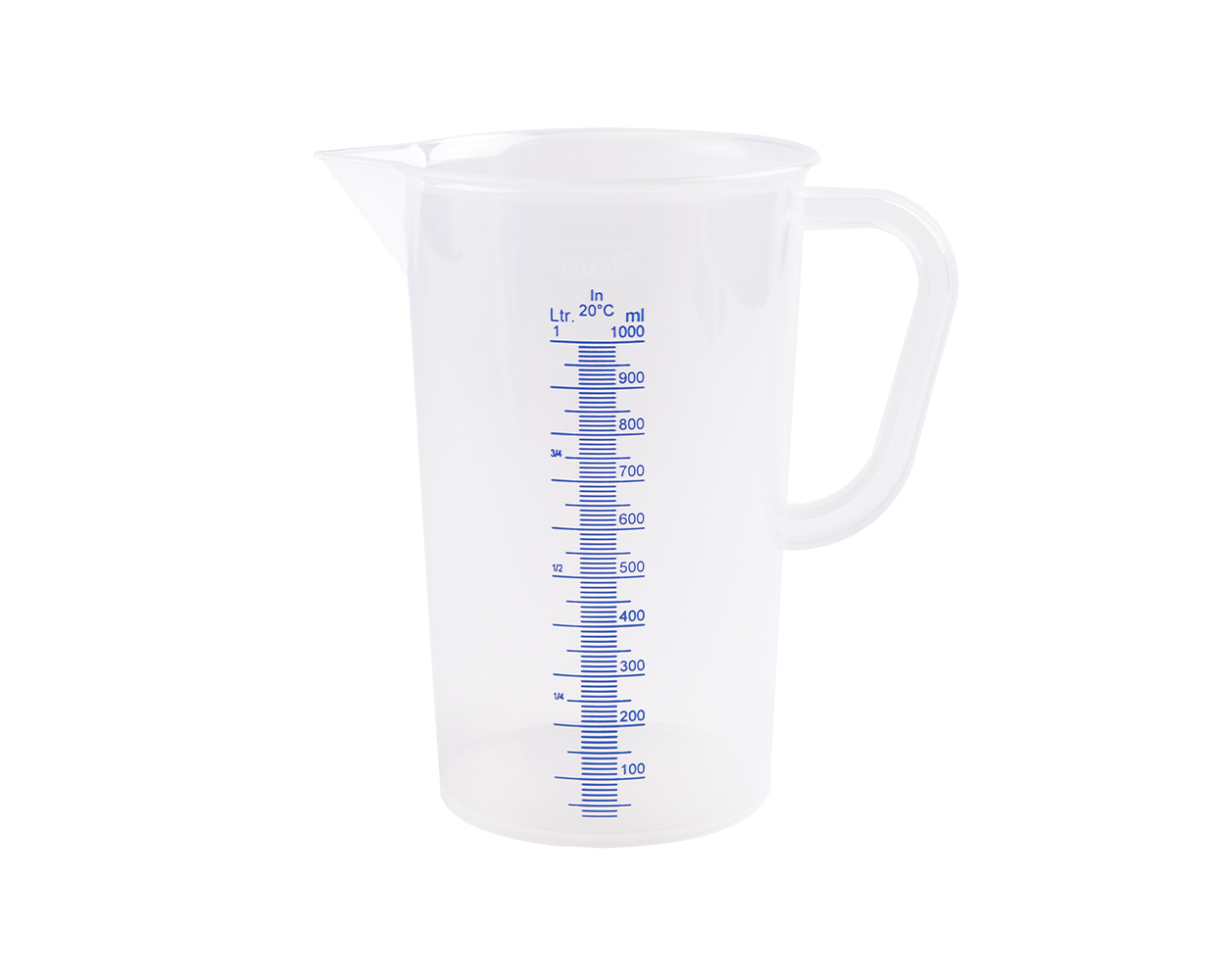 250 500 and 1000ml 50 Labs Plastic Beakers Set Measuring Cups 5 Sizes 100 TM niceEshop 