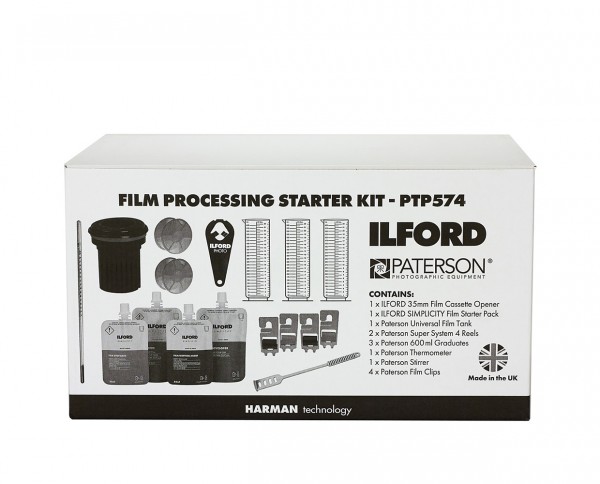 Ilford & Paterson Film Processing Starter Kit