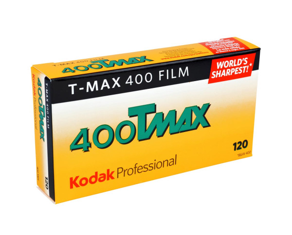 Kodak T-MAX 400 Rollfilm 120 5er Pack | MHD 09.2023