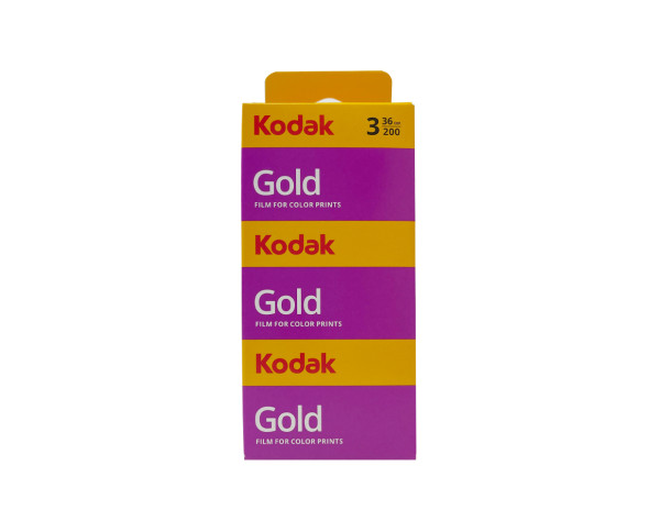 Kodak Gold 200 35mm 36 exposures | pack of three