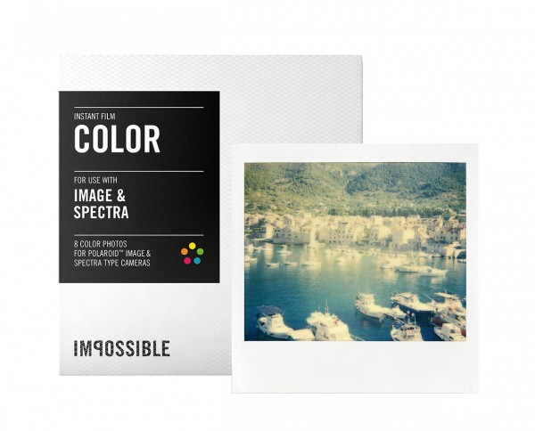 Impossible Color Image & Spectra instant film 8 exposures