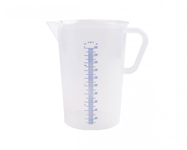 Vitlab graduated beaker with handle 2,000ml