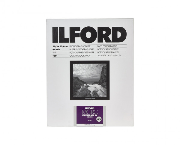 Ilford Multigrade RC De Luxe pearl (44M) 8x10" (20.3x25.4cm) 100 sheets