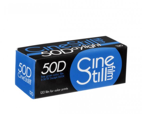 CineStill 50 Daylight Xpro C-41 roll film 120