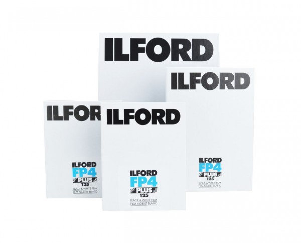 Ilford FP4 sheet film 4x5" (10.2x12.7cm) 100 sheets