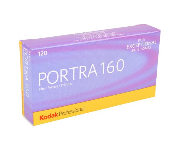 Kodak Portra 160 Rollfilm 120 5er Pack | MHD 03.2024