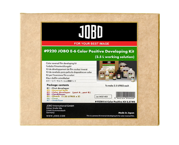 JOBO 9220 | JOBO E-6 Farbpositiv-Entwickler Kit 2,5L