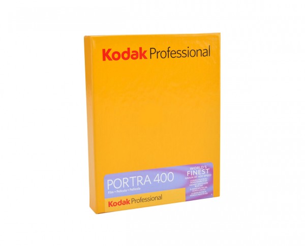 Kodak Portra 400 sheet film 4x5" (10.2x12.7cm) 10 sheets