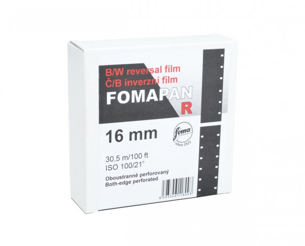 Fomapan R 100 16mm x 30.5m double perforated