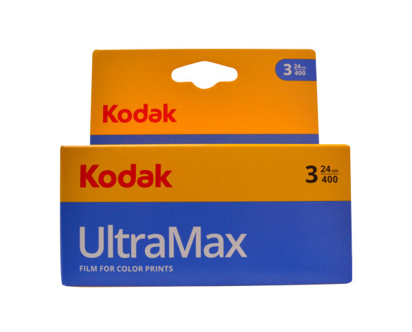 Kodak Ultra Max 400 35mm 24 exposures | pack of three