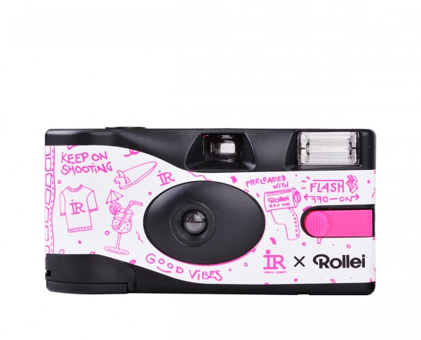 IR x Rollei | Recycelbare Einwegkamera | 27 Aufnahmen