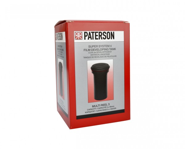 Paterson Multi Reel 3 developing tank for 3 pocket or 2 roll films