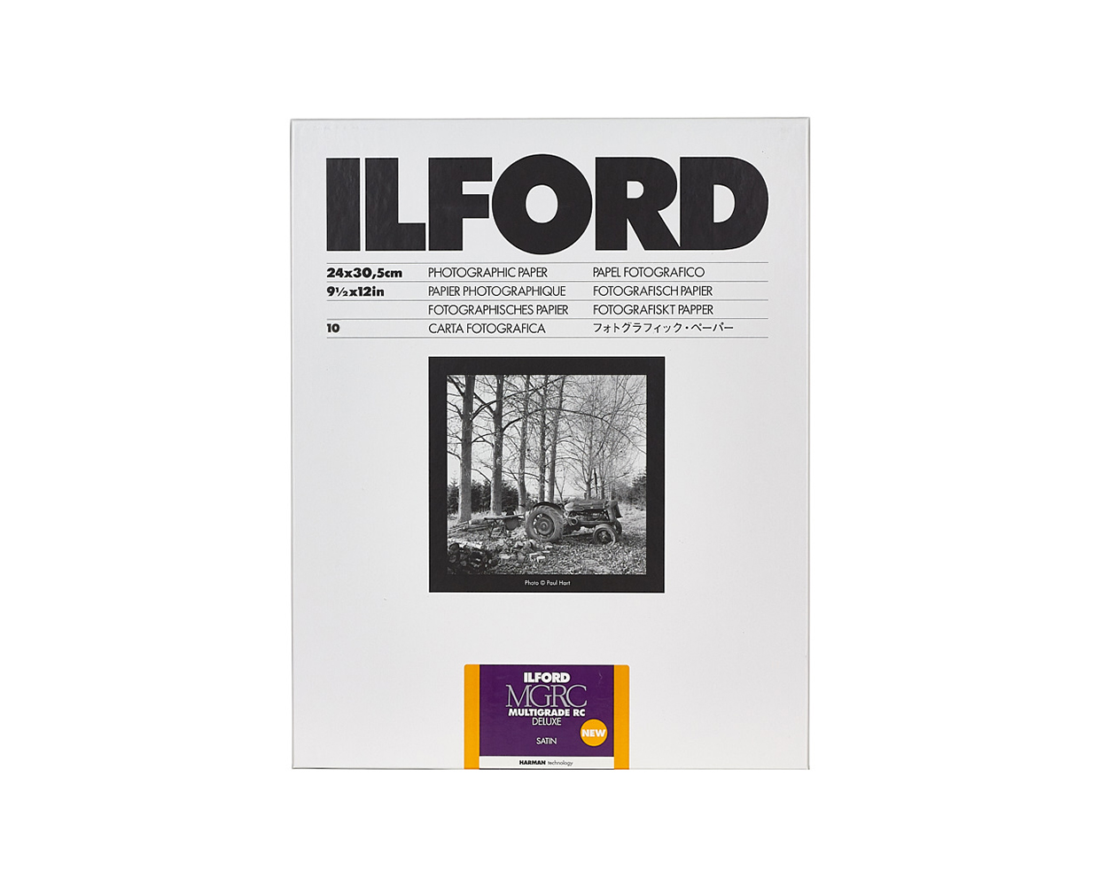 Pearl Ilford Multigrade IV RC Deluxe Resin Coated VC Paper 11x14 1771578 50 Pack