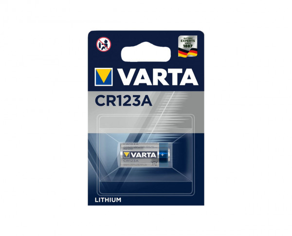 Varta Electronics CR123A 3V Lithium Fotobatterie