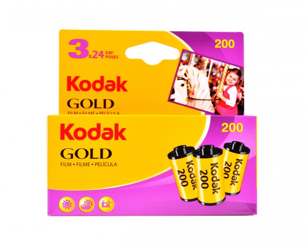 Kodak Gold 200 35mm 24 exposures | pack of three