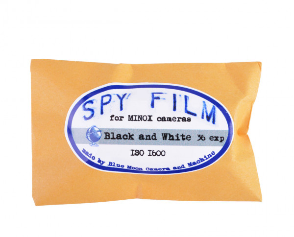 Minox 8x11mm Spy Film | 1600 ISO Schwarzweissfilm (Delta 3200) mit 36 Aufnahmen