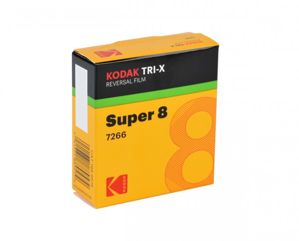 KODAK TRI-X-Umkehrfilm | Kassette mit 15,25 m Super 8-Film