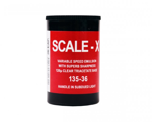 Argenti Scale-X 35mm 36 exposures b&w reversal film